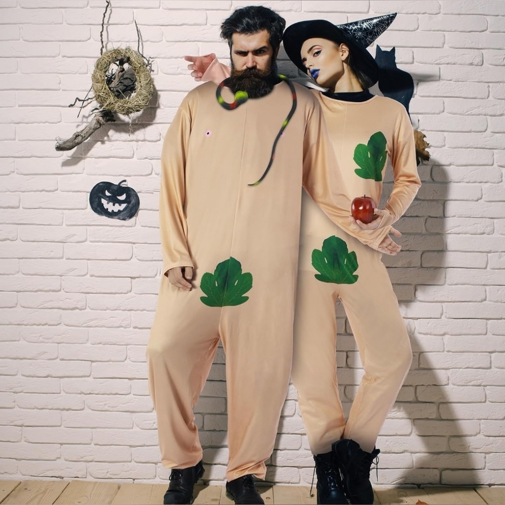 Adam & Eve Couple's Costume Set NIB Size: XL - Picture 4 of 7